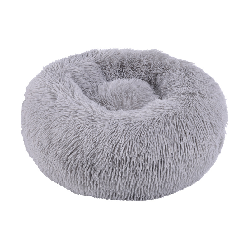 B017 Donut Round Plush Cat Bed